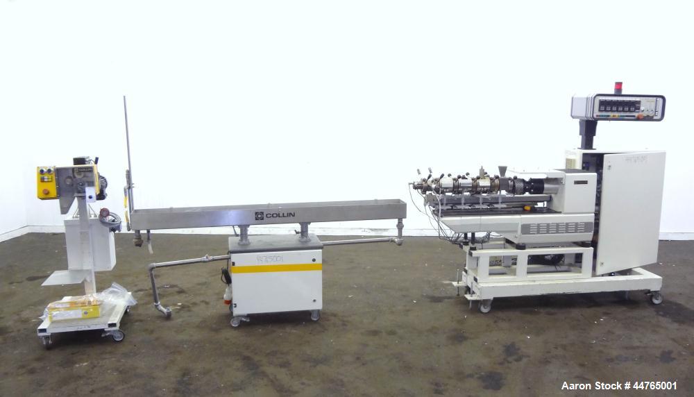 Used Dr. Collin Laboratory Pelletizing Line