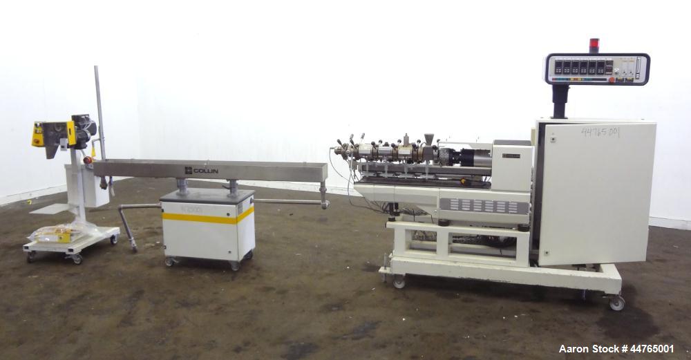 Used- Dr. Collin Laboratory Pelletizing Line