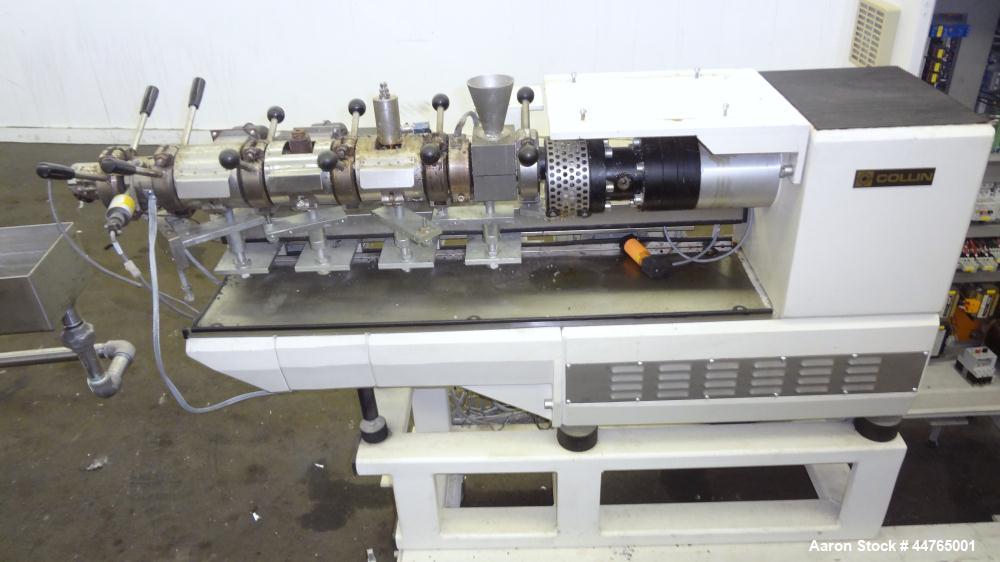 Used- Dr. Collin Laboratory Pelletizing Line