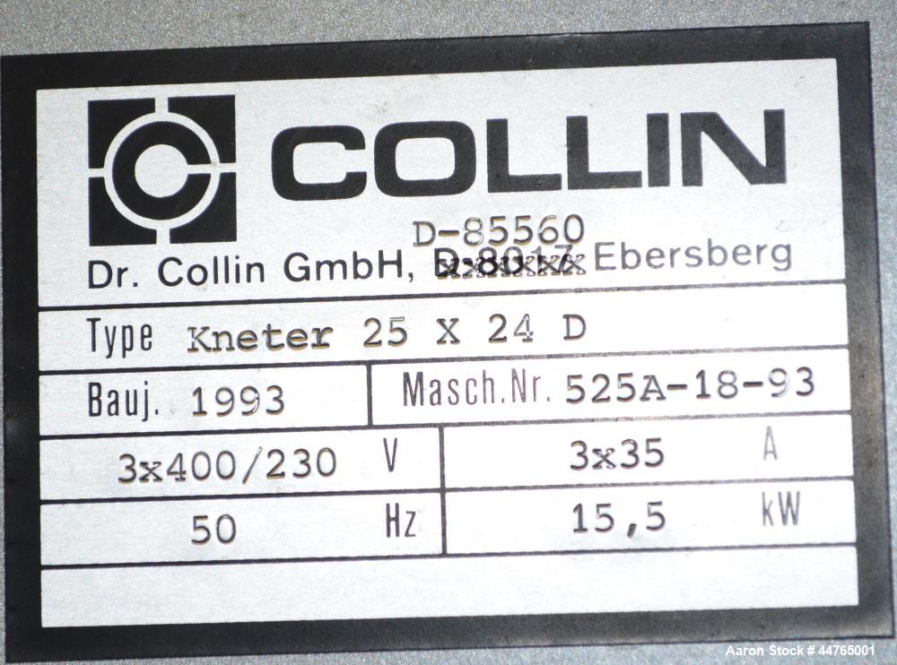 Used Dr. Collin Laboratory Pelletizing Line