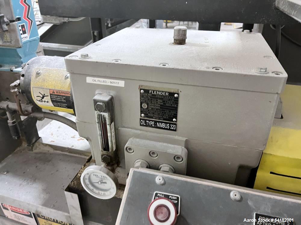 Buy Used Farrel Co-Rotating Twin Screw Extruder with Gala & Acrison Feeder