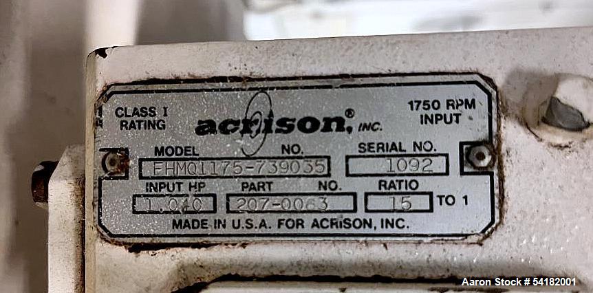 Buy Used Farrel Co-Rotating Twin Screw Extruder with Gala & Acrison Feeder