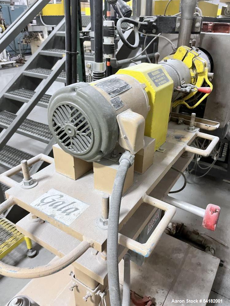 Buy Used Farrel Co-Rotating Twin Screw Extruder with Gala & Acrison Feeder