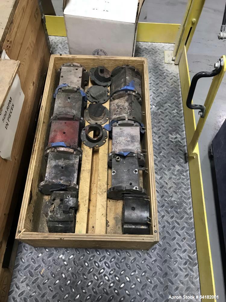 Buy Used Farrel Co-Rotating Twin Screw Extruder with Gala & Acrison Feeder