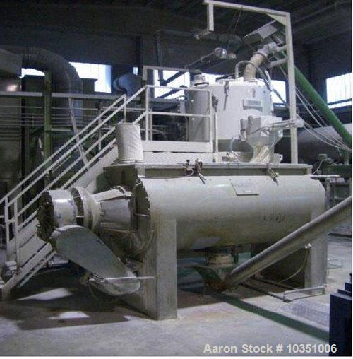 Used- Industrie Generali 130-22D PVC Compounds Extrusion Line, maximum output 1543 lbs (700 kg/hour). Comprising of: (1) Ind...