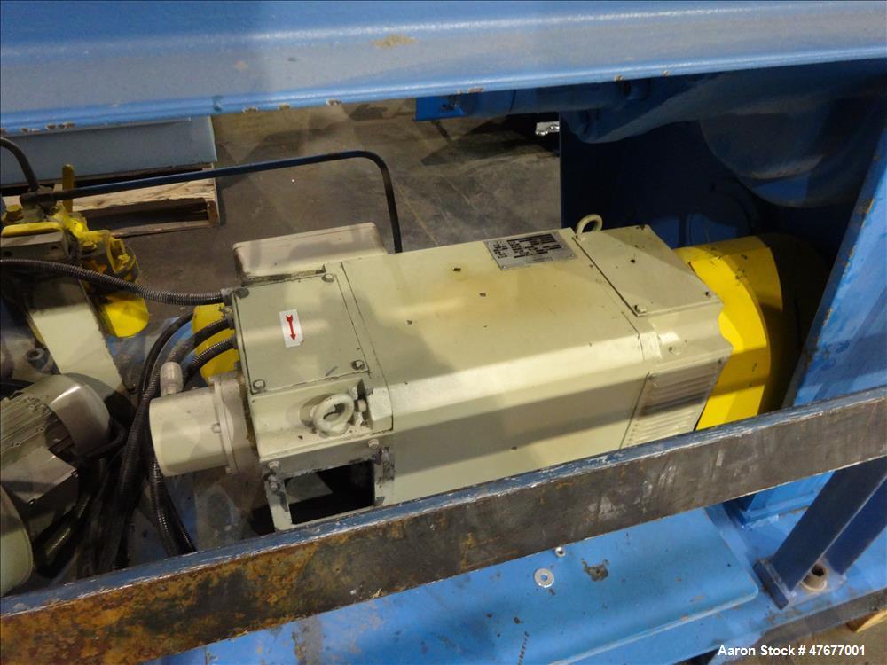 Used Krauss Maffei K.M. 120 mm Twin Screw Extruder