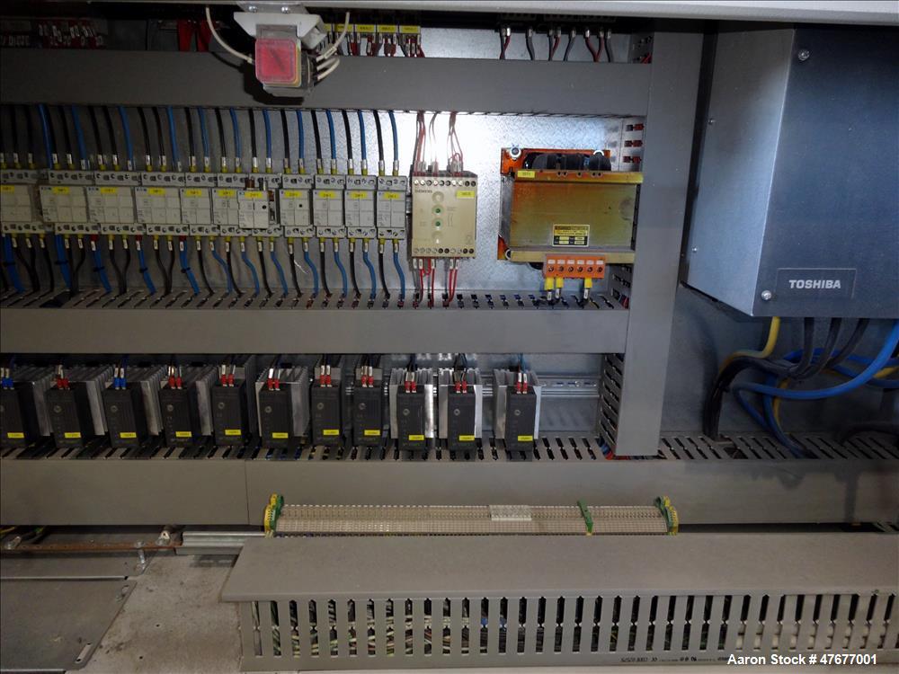 Used Krauss Maffei K.M. 120 mm Twin Screw Extruder