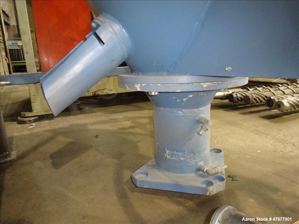 Used Krauss Maffei K.M. 120 mm Twin Screw Extruder