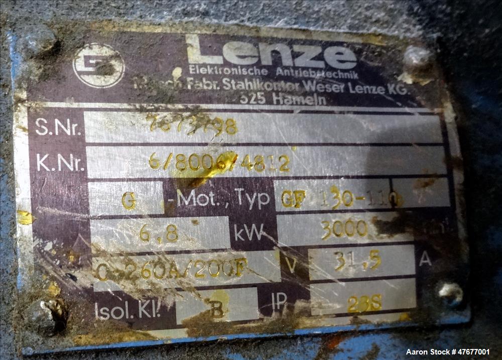 Used Krauss Maffei K.M. 120 mm Twin Screw Extruder
