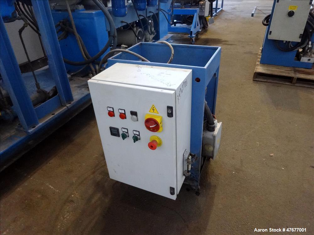 Used Krauss Maffei K.M. 120 mm Twin Screw Extruder