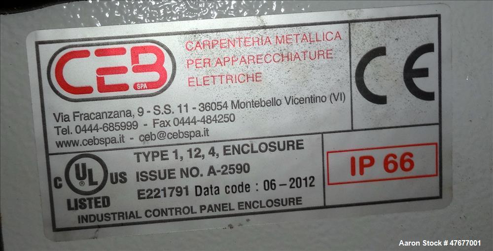 Used Krauss Maffei K.M. 120 mm Twin Screw Extruder