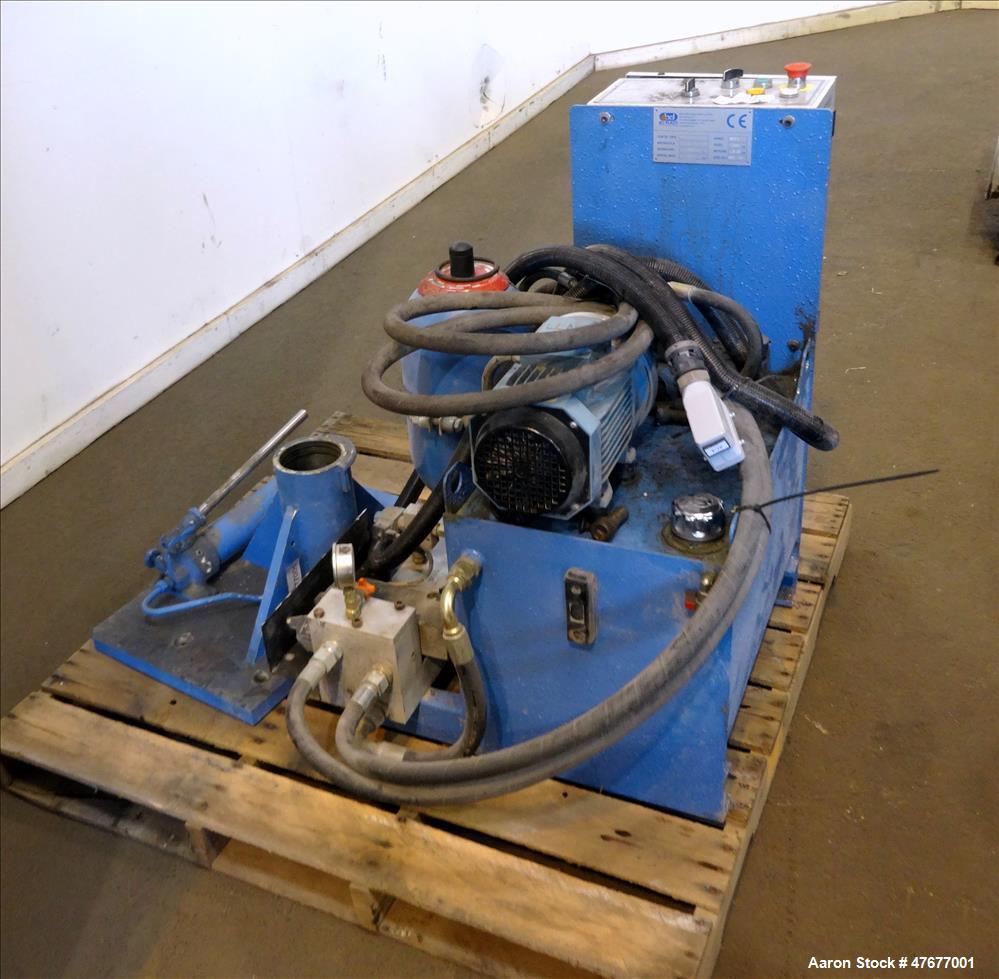 Used Krauss Maffei K.M. 120 mm Twin Screw Extruder