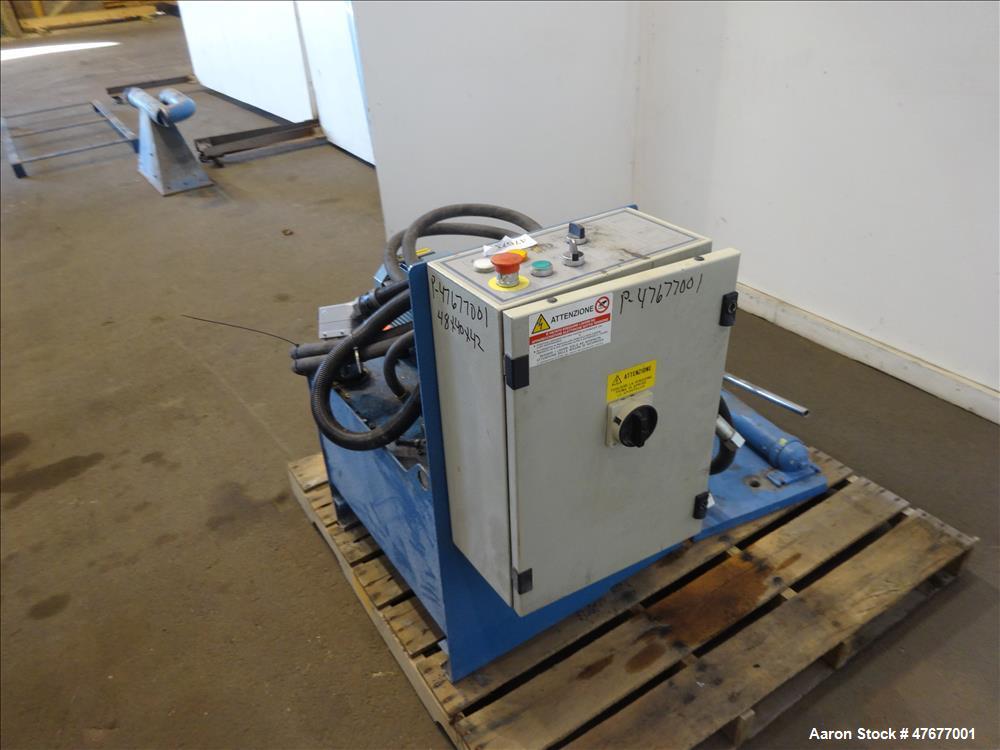 Used Krauss Maffei K.M. 120 mm Twin Screw Extruder