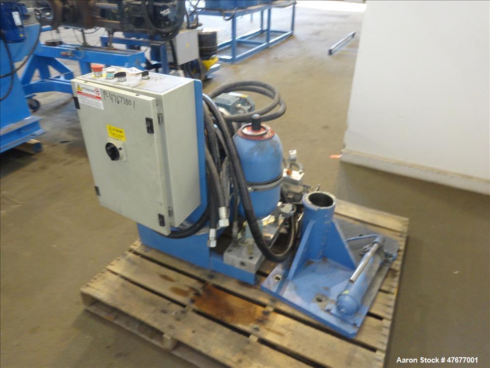 Used Krauss Maffei K.M. 120 mm Twin Screw Extruder