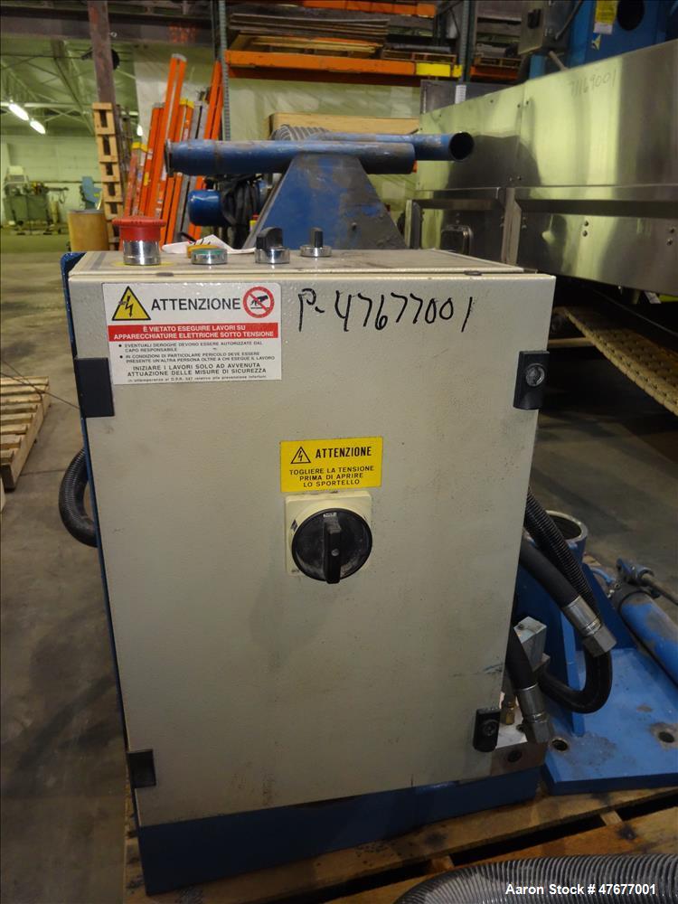 Used Krauss Maffei K.M. 120 mm Twin Screw Extruder