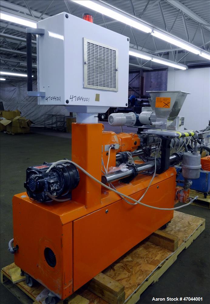 Used Leistritz Twin Screw Extruder, Model LSM 30.34