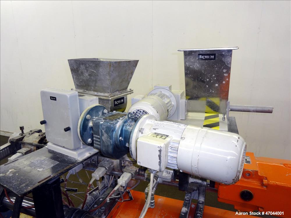 Used Leistritz Twin Screw Extruder, Model LSM 30.34