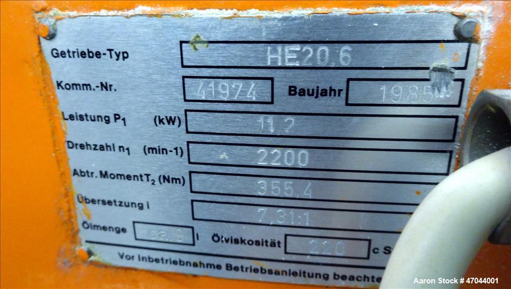 Used Leistritz Twin Screw Extruder, Model LSM 30.34