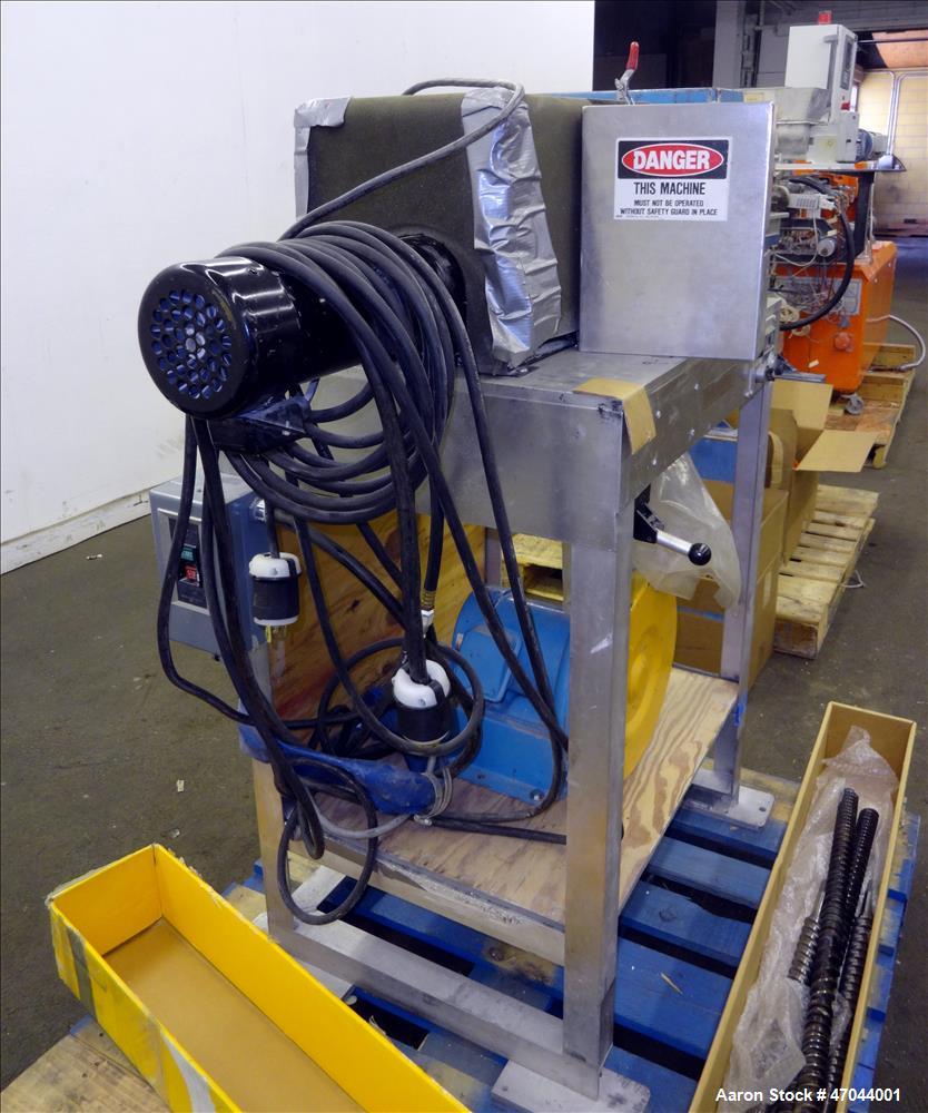 Used Leistritz Twin Screw Extruder, Model LSM 30.34