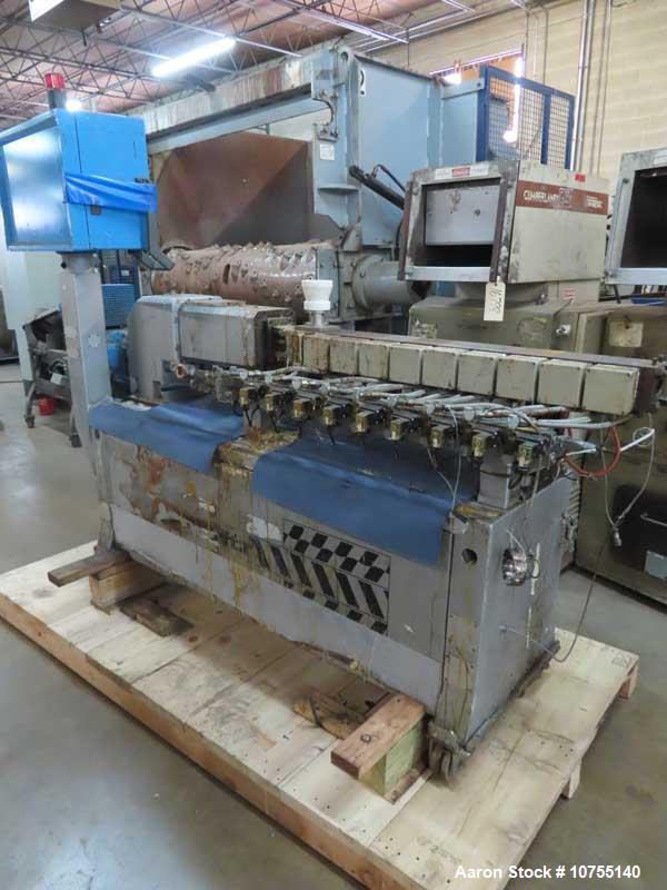 Used-27mm 40:1 Leistritz model Micro 27 40GL/40D twin screw extruder with co-rot