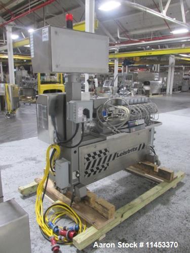 Used- Leistritz Twin Screw Pelletizing Line, Model Micro18/GGC-40D