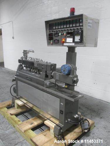 Used- Leistritz Twin Screw Pelletizing Line