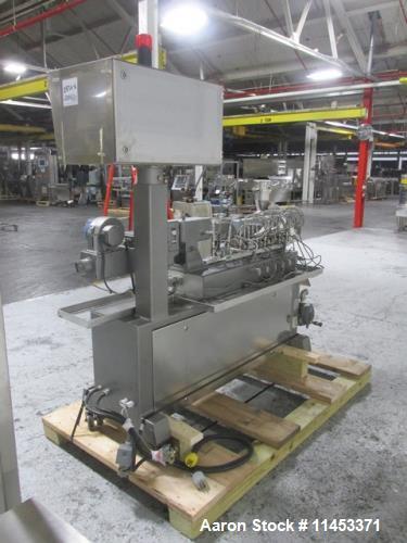 Used- Leistritz Twin Screw Pelletizing Line