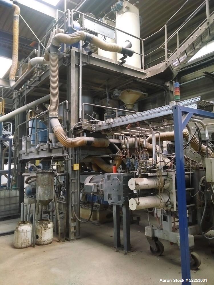 Used Leistritz Twin Screw Pelletizing System