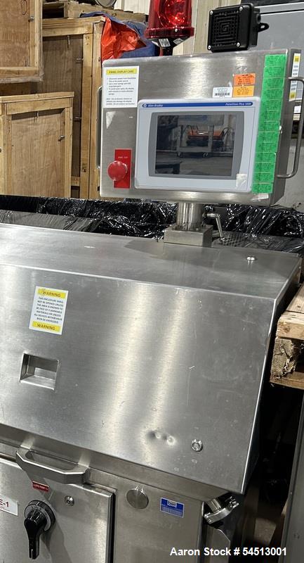 Used Leistritz Twin Screw Co-Rotating Extrusion Line consisting of: (1) Leistritz Tyoe ZSE18HPe-PH-40D Extruder, (2) 18 mm screws, approximately 40 to 1 L/D ratio, 1200 rpm maximum screw rotation, 8 ...