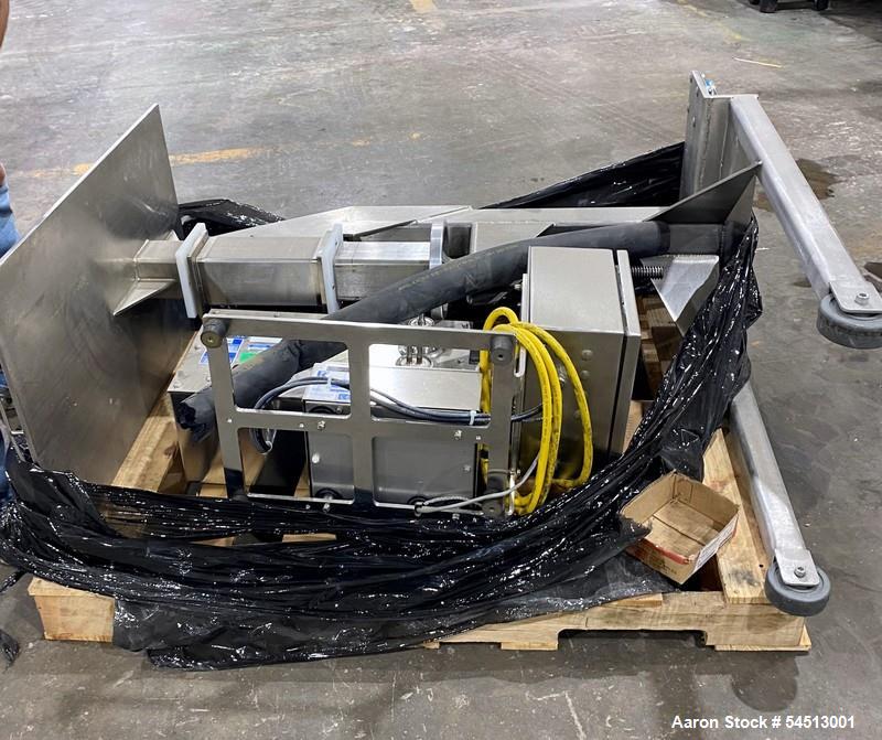 Used Leistritz Twin Screw Co-Rotating Extrusion Line consisting of: (1) Leistritz Tyoe ZSE18HPe-PH-40D Extruder, (2) 18 mm screws, approximately 40 to 1 L/D ratio, 1200 rpm maximum screw rotation, 8 ...
