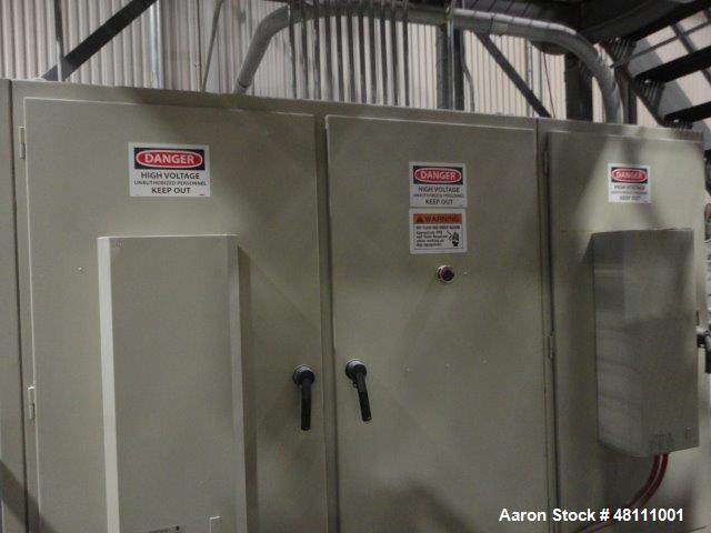 Used Leistritz Twin Screw ZSE40HPX/1200 MFG 2005.Co rotating screw design 1200 rpm Screw speed. Approximate 40:1 L/D Ratio,150 Hp DC direct connect drive motor,Electrically Heated water cooled barrel...