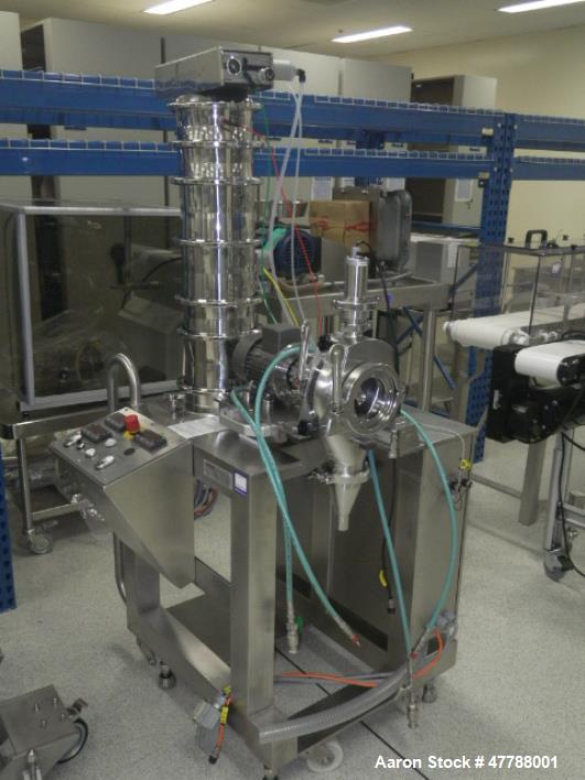 Used Leistritz Twin Screw Pelletizing Lab Line, Model 18mm 9- Zone Hot Melt Extruder System, sn# 3851 with 15 HP Main Drive Motor to Include BPM model BT25 Pelletizer, sn# BT25-0907, K-Tron Soder mod...