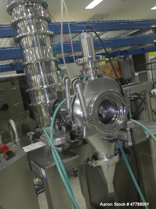 Used Leistritz Twin Screw Pelletizing Lab Line, Model 18mm 9- Zone Hot Melt Extruder System, sn# 3851 with 15 HP Main Drive Motor to Include BPM model BT25 Pelletizer, sn# BT25-0907, K-Tron Soder mod...