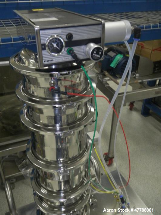 Used Leistritz Twin Screw Pelletizing Lab Line, Model 18mm 9- Zone Hot Melt Extruder System, sn# 3851 with 15 HP Main Drive Motor to Include BPM model BT25 Pelletizer, sn# BT25-0907, K-Tron Soder mod...