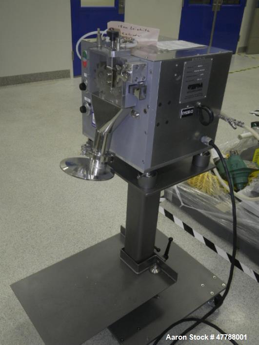 Used Leistritz Twin Screw Pelletizing Lab Line, Model 18mm 9- Zone Hot Melt Extruder System, sn# 3851 with 15 HP Main Drive Motor to Include BPM model BT25 Pelletizer, sn# BT25-0907, K-Tron Soder mod...