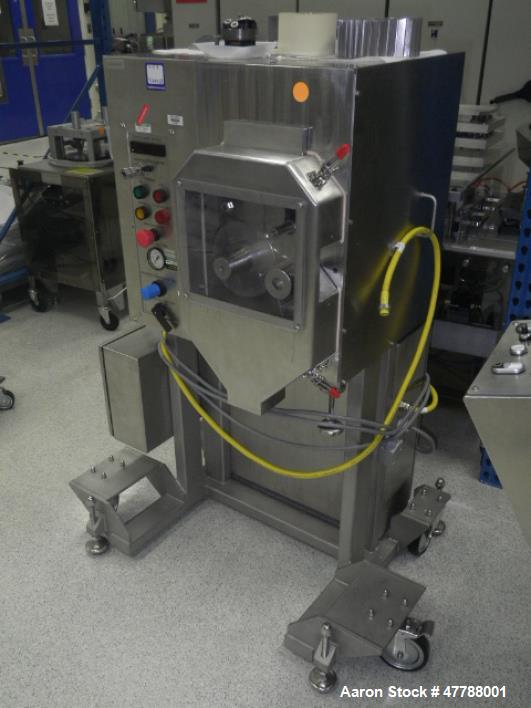 Used Leistritz Twin Screw Pelletizing Lab Line, Model 18mm 9- Zone Hot Melt Extruder System, sn# 3851 with 15 HP Main Drive Motor to Include BPM model BT25 Pelletizer, sn# BT25-0907, K-Tron Soder mod...