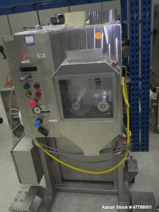 Used Leistritz Twin Screw Pelletizing Lab Line, Model 18mm 9- Zone Hot Melt Extruder System, sn# 3851 with 15 HP Main Drive Motor to Include BPM model BT25 Pelletizer, sn# BT25-0907, K-Tron Soder mod...