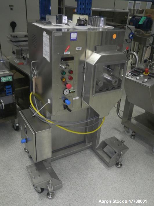 Used Leistritz Twin Screw Pelletizing Lab Line, Model 18mm 9- Zone Hot Melt Extruder System, sn# 3851 with 15 HP Main Drive Motor to Include BPM model BT25 Pelletizer, sn# BT25-0907, K-Tron Soder mod...