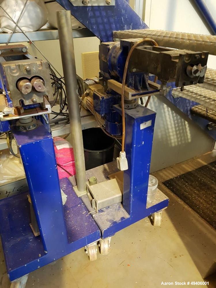 Used Leistritz Twin Screw Pelletizing Line.