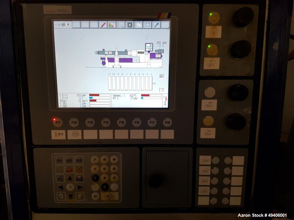 Used Leistritz Twin Screw Pelletizing Line.
