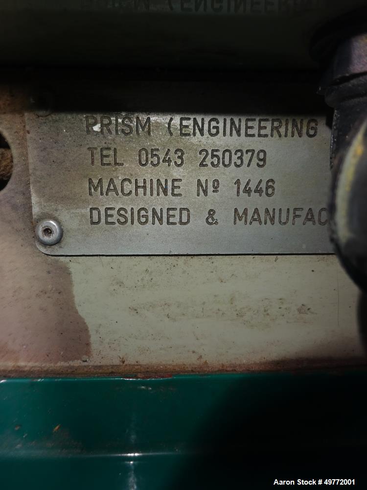 Used Prism Twin Screw Co-Rotating Extrusion Pelletizing Line