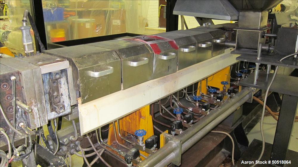 Used- Nanjing Twin Screw Underwater Pelletizing Line