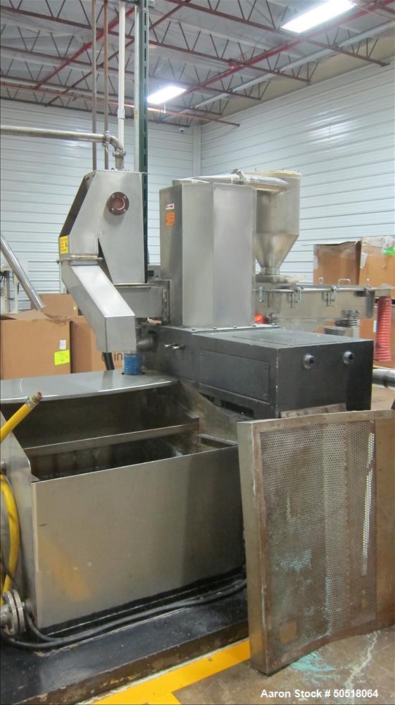 Used Nanjing Twin Screw Underwater Pelletizing Line
