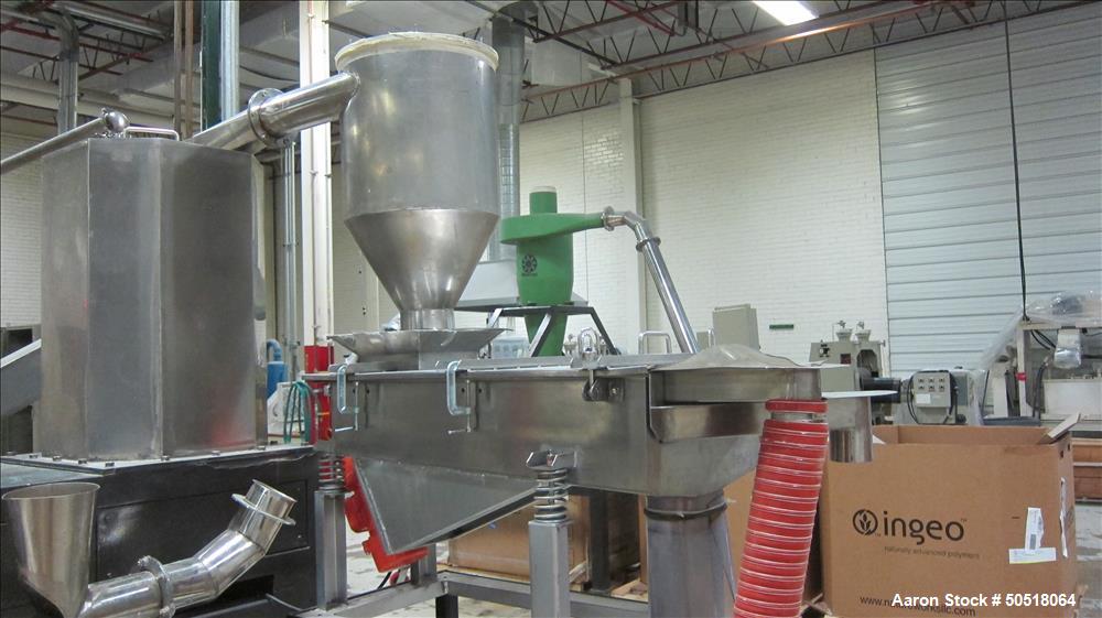 Used Nanjing Twin Screw Underwater Pelletizing Line