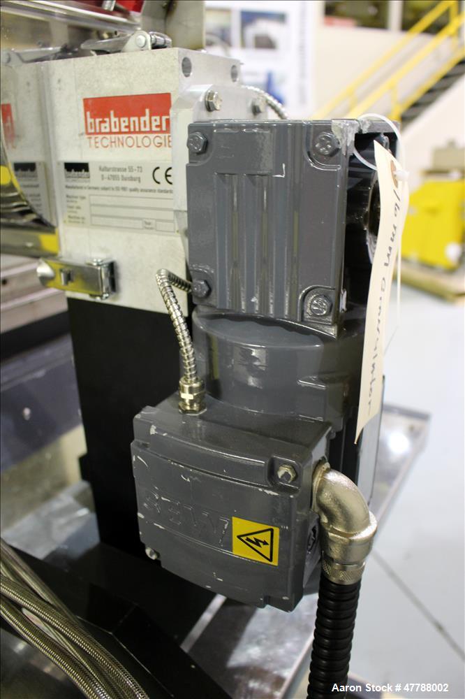 Used Thermo Electron Twin Screw Pelletizing Lab Line,