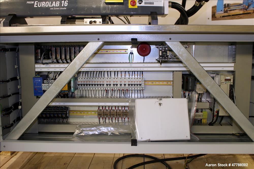 Used Thermo Electron Twin Screw Pelletizing Lab Line,