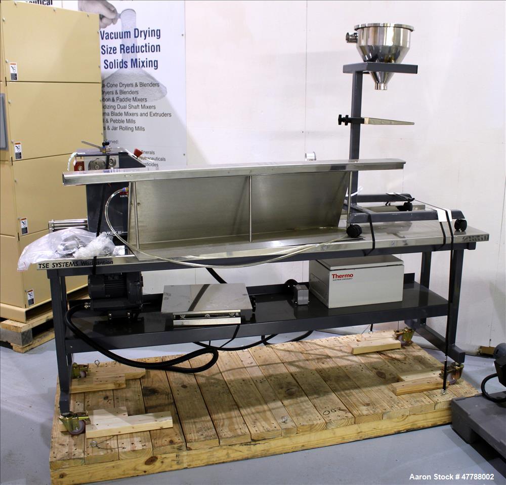 Used Thermo Electron Twin Screw Pelletizing Lab Line,