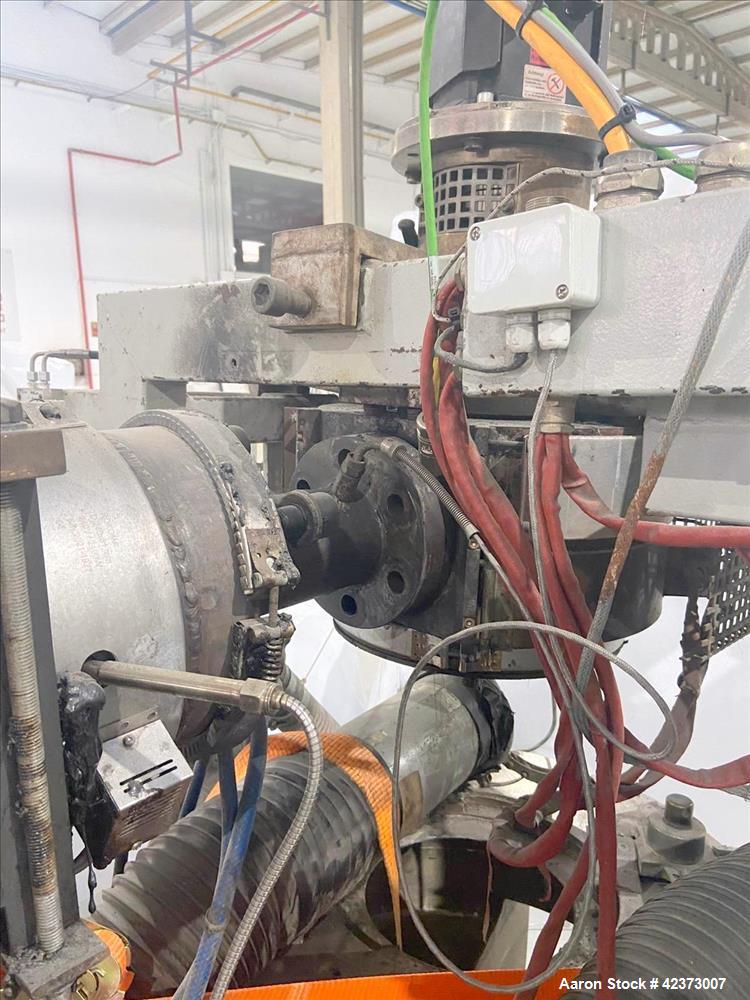 Used Theysohn TSK 090 Twin Screw Co-Rotating Compounding Line – 90 mm, 36 L/D, 500 kg/hr, Underwater Pelletizer
