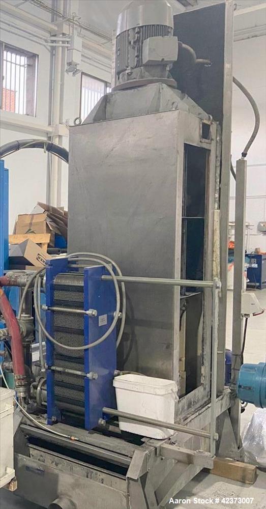 Used Theysohn TSK 090 Twin Screw Co-Rotating Compounding Line – 90 mm, 36 L/D, 500 kg/hr, Underwater Pelletizer