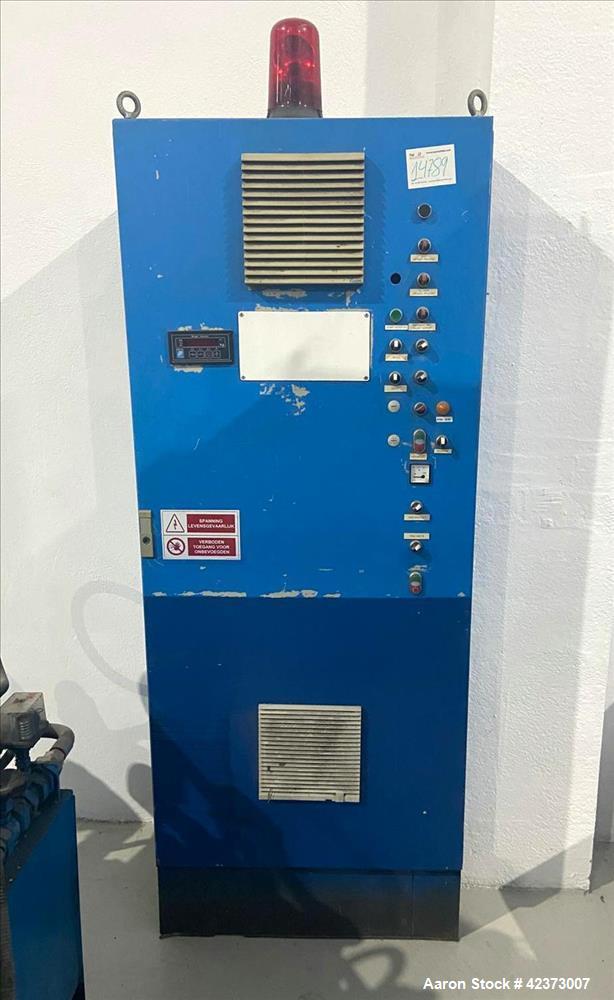 Used Theysohn TSK 090 Twin Screw Co-Rotating Compounding Line – 90 mm, 36 L/D, 500 kg/hr, Underwater Pelletizer